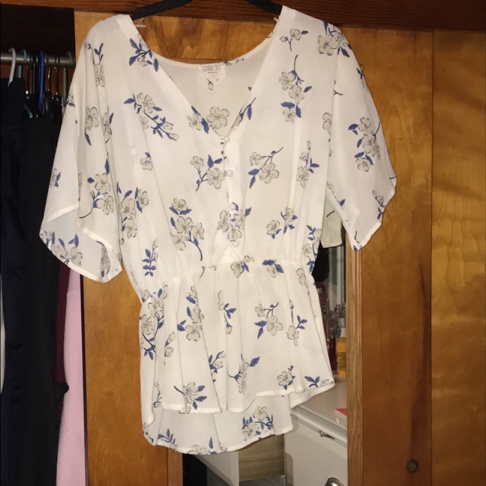 Sienna Sky peplum blouse